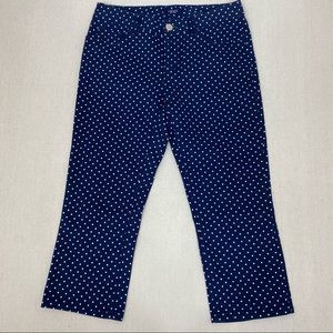 Chaps Polka Dots Capri Pants